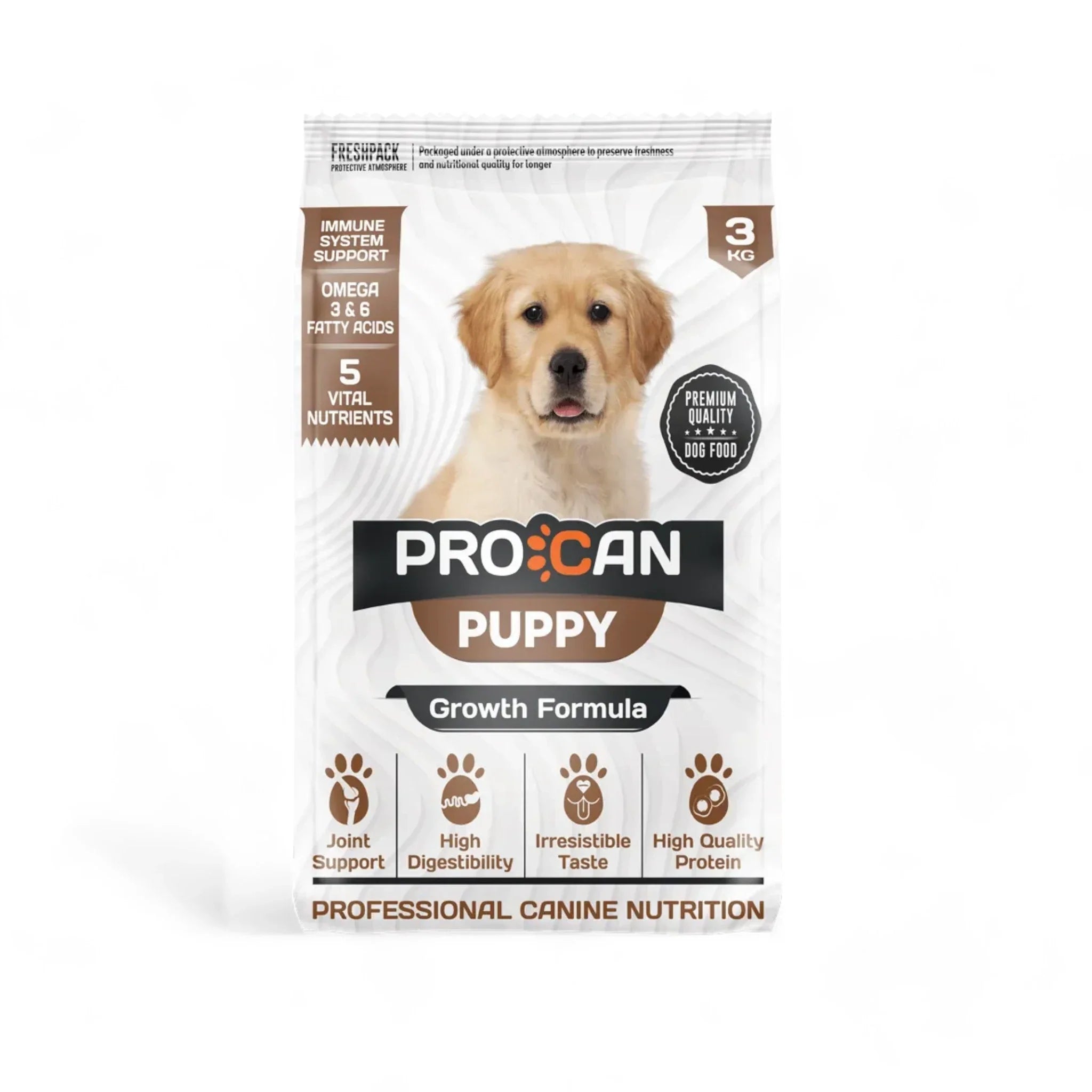 Procan Puppy growth and development dog food